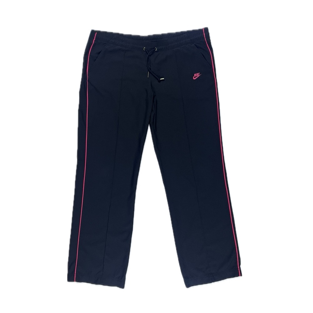 Vintage y2k Nike black pink jogger leggings women's‎ 12-14